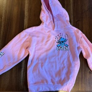 Primark Kids Pink Disney Stitch Hoodie
